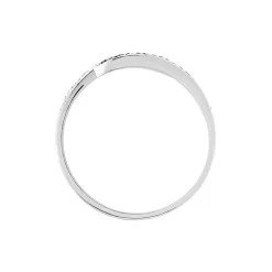Bague Kateryn Argent Blanc Oxyde De Zirconium