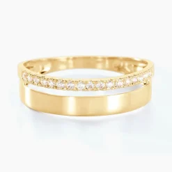 Bague Katiana Or Jaune Oxyde De Zirconium