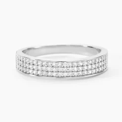 Bague Kaycee Argent Blanc Oxyde De Zirconium