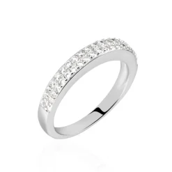 Bague Kelsy Argent Blanc Oxyde De Zirconium