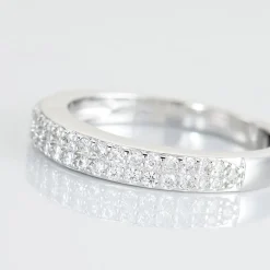 Bague Kelsy Argent Blanc Oxyde De Zirconium