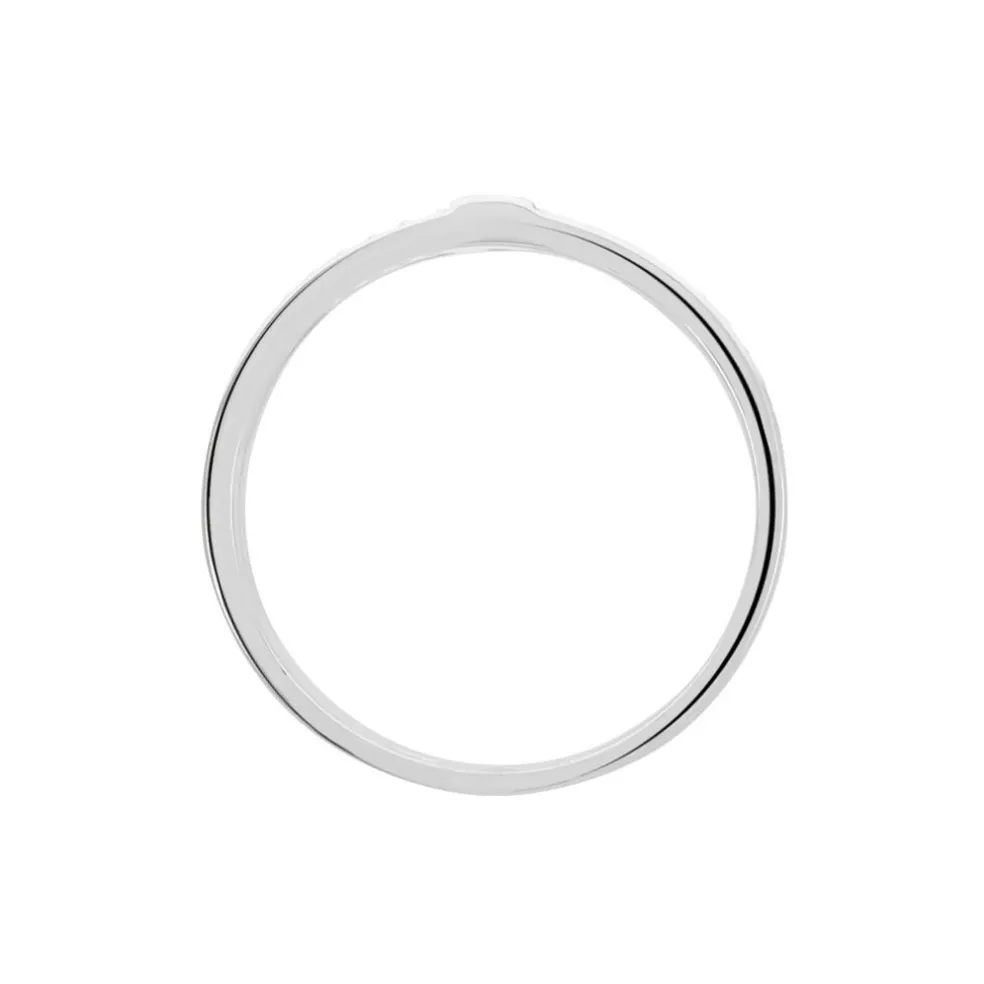 Bague Kirsten Argent Blanc Oxyde De Zirconium