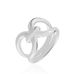 Bague Kiwa Argent Blanc