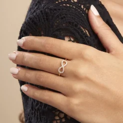 Bague Klothilda Or Jaune Oxyde De Zirconium