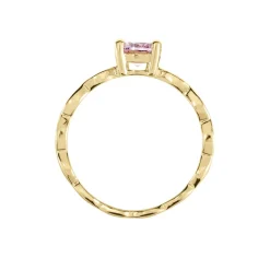 Bague Kurt Plaqué Or Jaune Oxyde De Zirconium