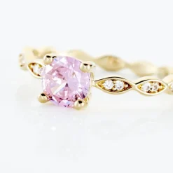 Bague Kurt Plaqué Or Jaune Oxyde De Zirconium