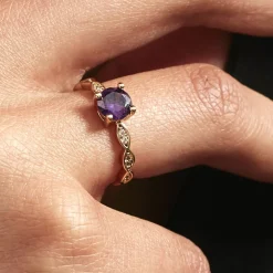 Bague Kurt Plaqué Or Jaune Oxyde De Zirconium