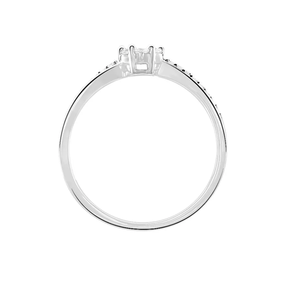 Bague Kuta Or Blanc Diamant