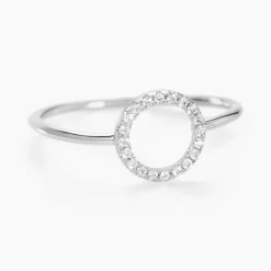 Bague Laureen Argent Blanc Oxyde De Zirconium