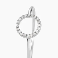 Bague Laureen Argent Blanc Oxyde De Zirconium