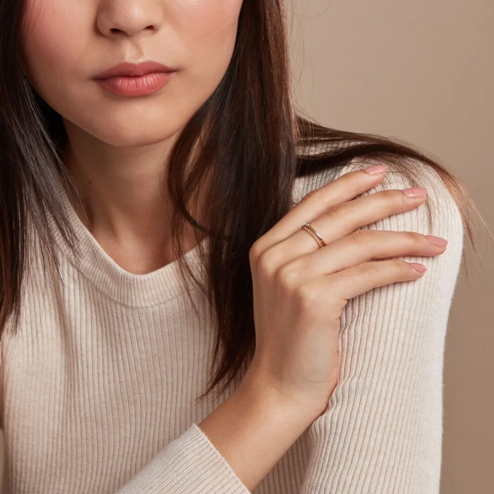 Bague Lazzaro Or Jaune Diamant