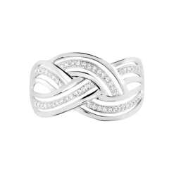 Bague Leopoldine Or Blanc Diamant