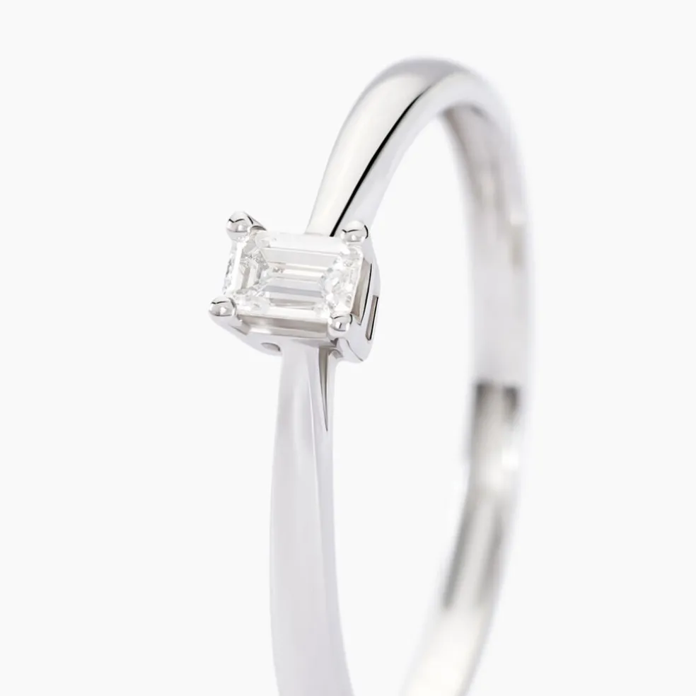Bague Les Inseparables Or Blanc Diamant