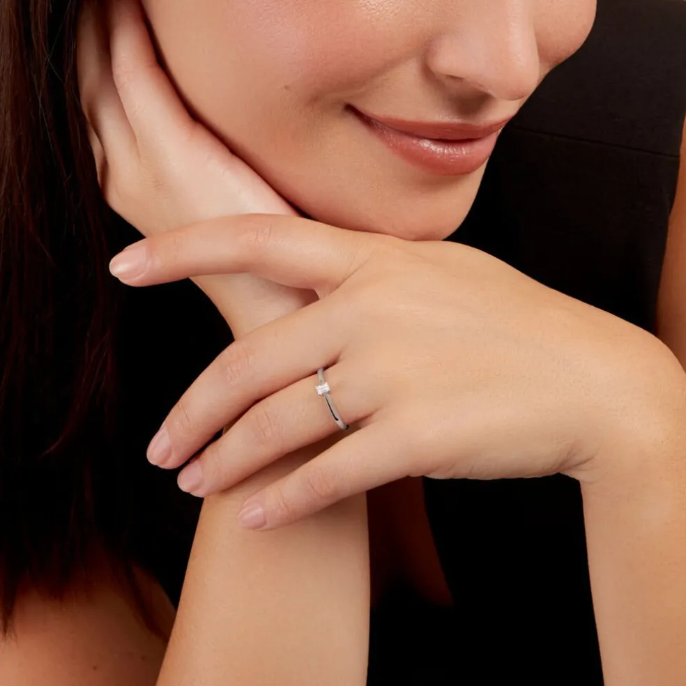 Bague Les Inseparables Or Blanc Diamant