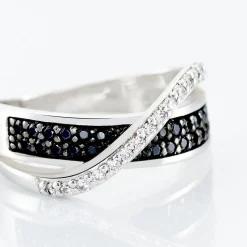 Bague Letty Argent Blanc Oxyde De Zirconium