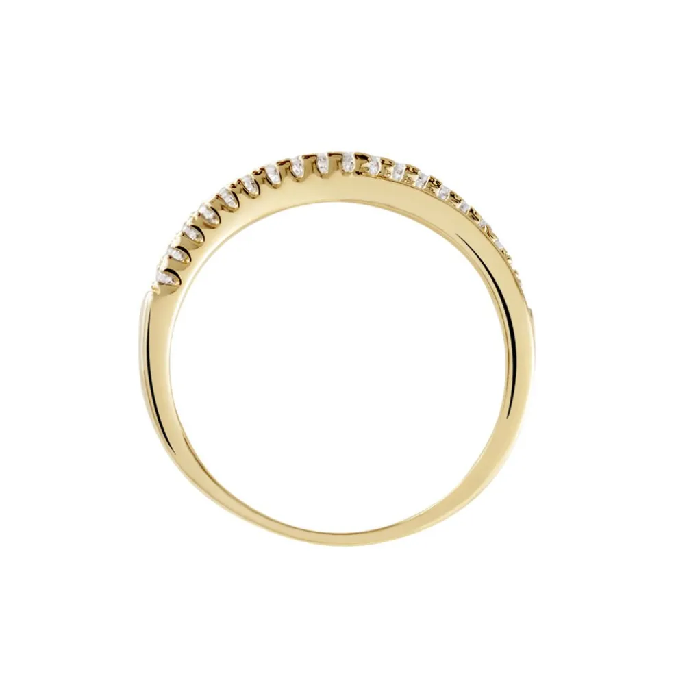 Bague Lia Plaqué Or Jaune Oxyde De Zirconium