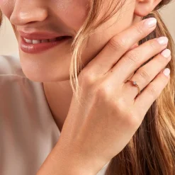 Bague Lilou Plaqué Or Doré Oxyde De Zirconium