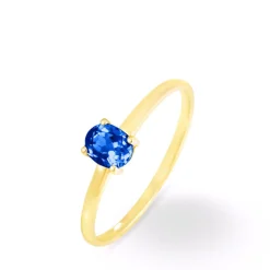 Bague Lily Or Jaune Saphir
