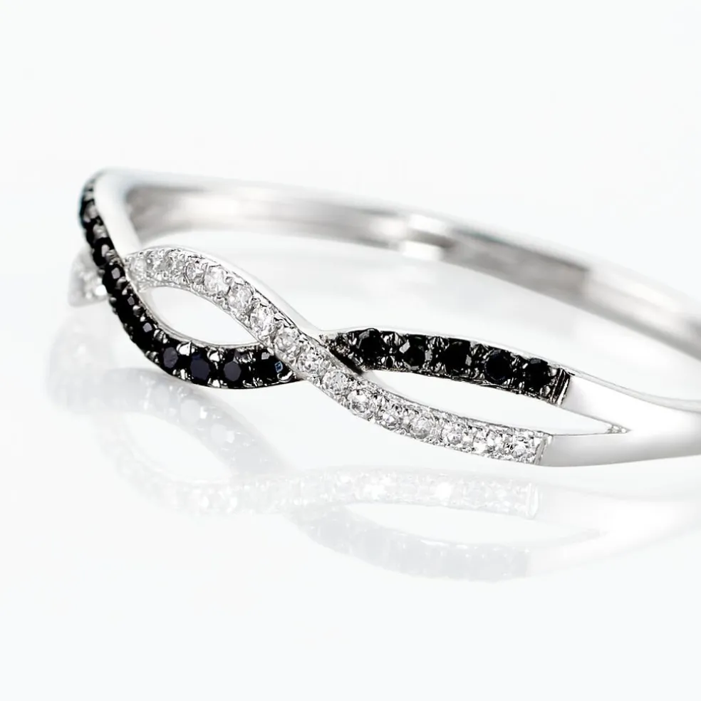 Bague Lilybeth Or Blanc Diamant
