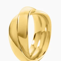 Bague Limone Acier Jaune