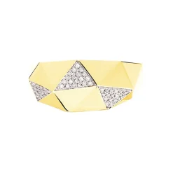 Bague Lizia Or Jaune Diamant