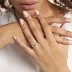 Bague Lou Or Blanc Diamant