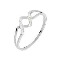 Bague Loula Or Blanc Diamant