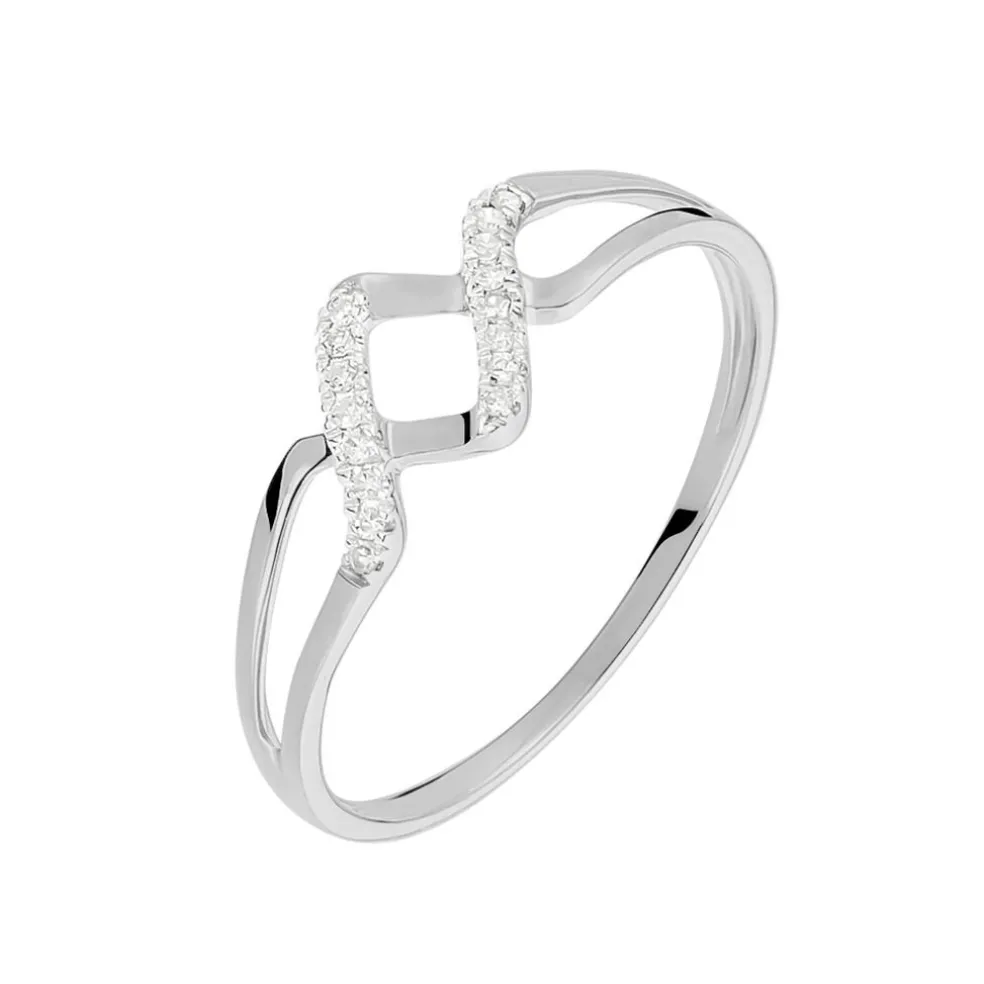 Bague Loula Or Blanc Diamant