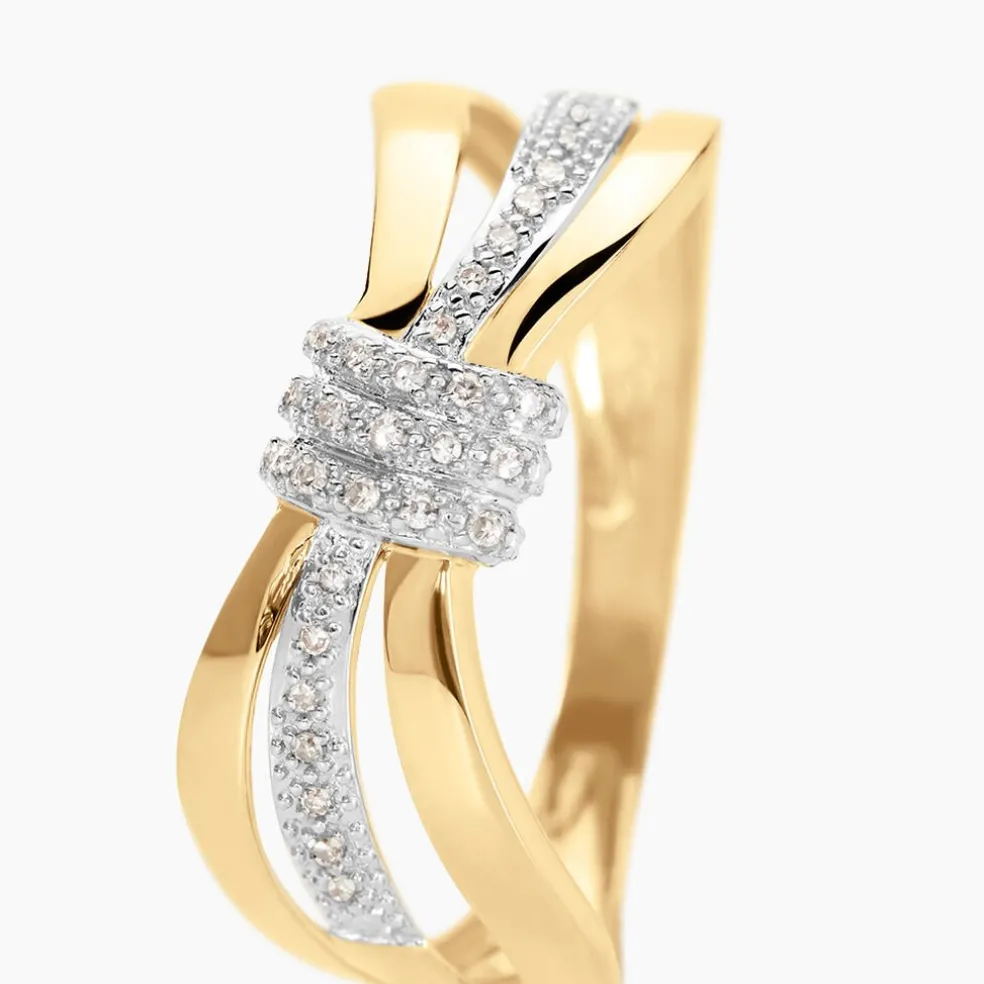 Bague Lucilla Or Jaune Diamant