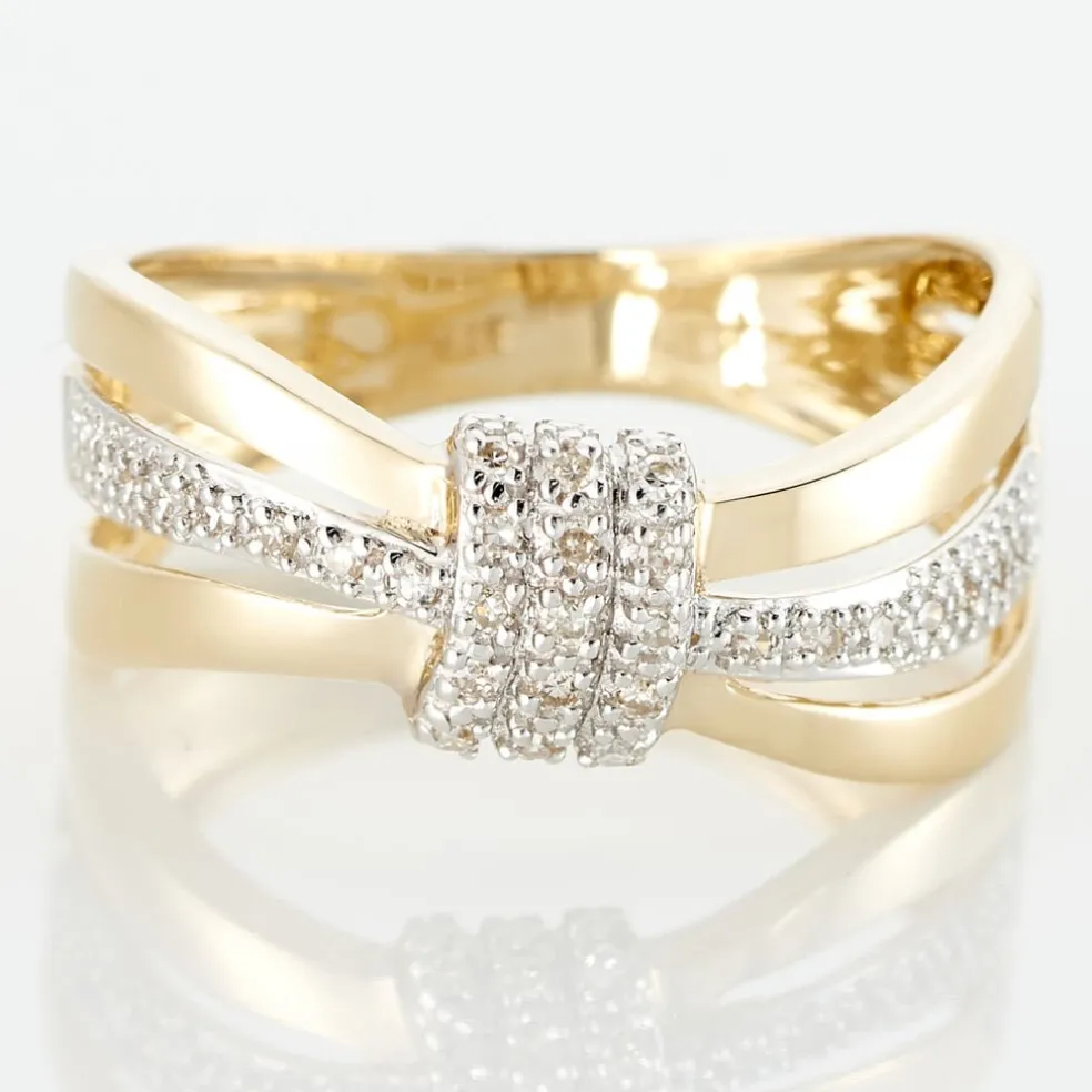 Bague Lucilla Or Jaune Diamant