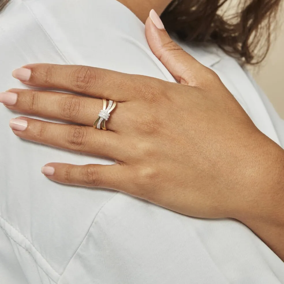 Bague Lucilla Or Jaune Diamant