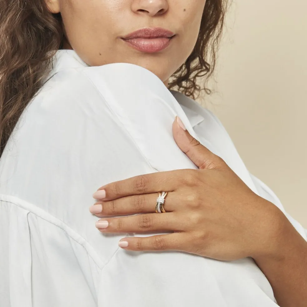 Bague Lucilla Or Jaune Diamant