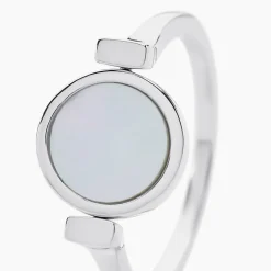 Bague Lunatique Argent Blanc Lapis Lazuli Nacre