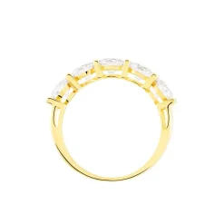 Bague Lyana Or Jaune Oxyde De Zirconium