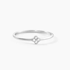 Bague Lysandra Argent Blanc Oxyde De Zirconium