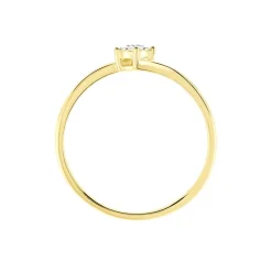 Bague Lysia Or Jaune Diamant