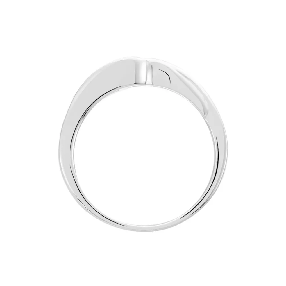 Bague Lysie Argent Blanc Oxyde De Zirconium