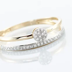 Bague Maellys Or Jaune Diamant