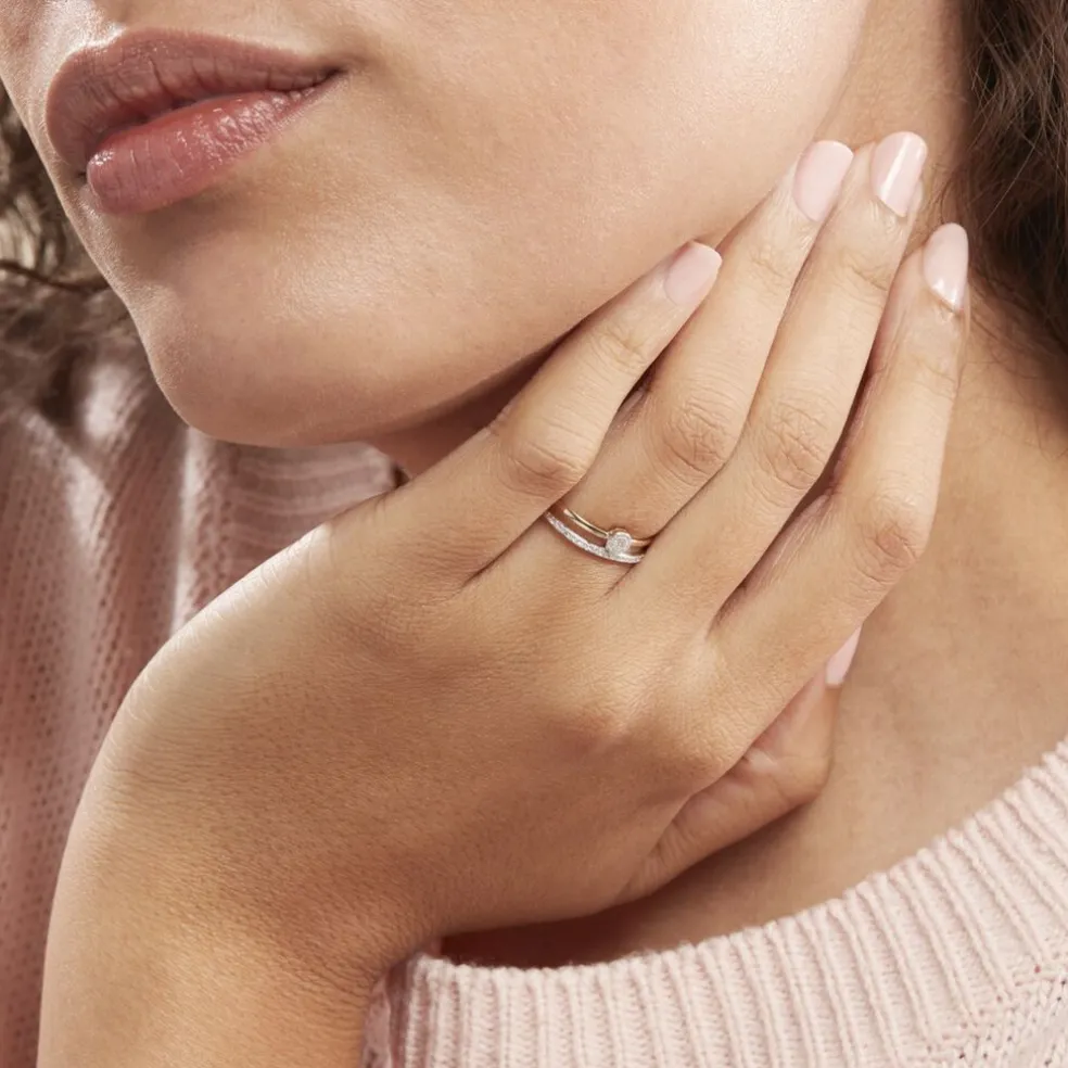 Bague Maellys Or Jaune Diamant