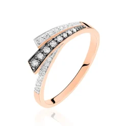 Bague Maelys Or Rose Diamant