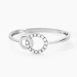 Bague Mahaut Or Blanc Diamant