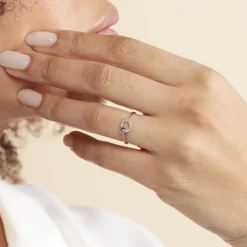 Bague Mahaut Or Blanc Diamant