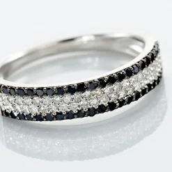 Bague Maissara Or Blanc Diamant