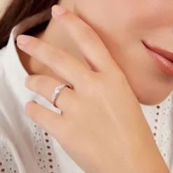 Bague Maiwen Argent Blanc Oxyde De Zirconium