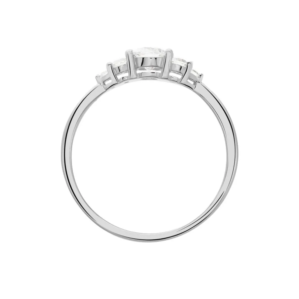 Bague Maiwen Argent Blanc Oxyde De Zirconium