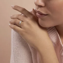 Bague Maiwen Argent Blanc Oxyde De Zirconium