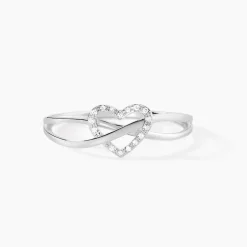 Bague Malinda Or Blanc Diamant