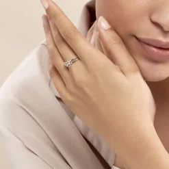 Bague Malinda Or Blanc Diamant