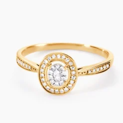 Bague Manora Or Jaune Diamant