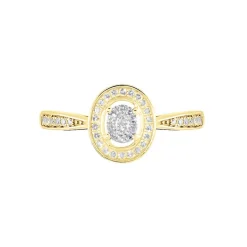 Bague Manora Or Jaune Diamant